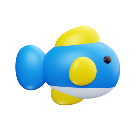 Fish  3D Icon