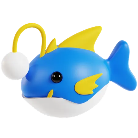 Fish  3D Icon