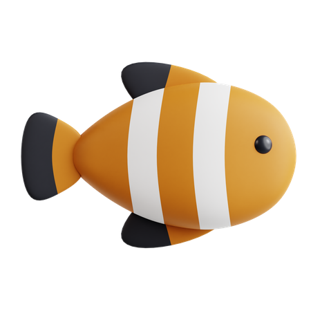 Fish  3D Icon