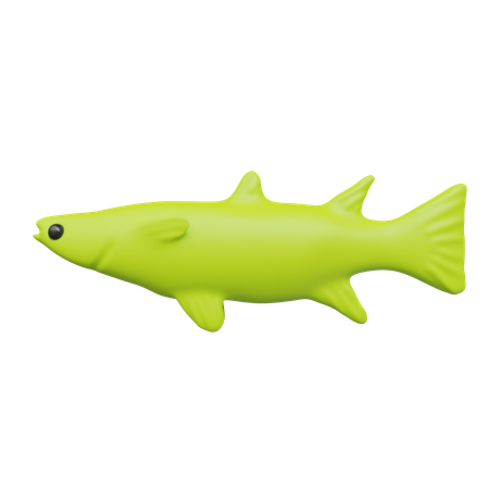 Fish  3D Icon