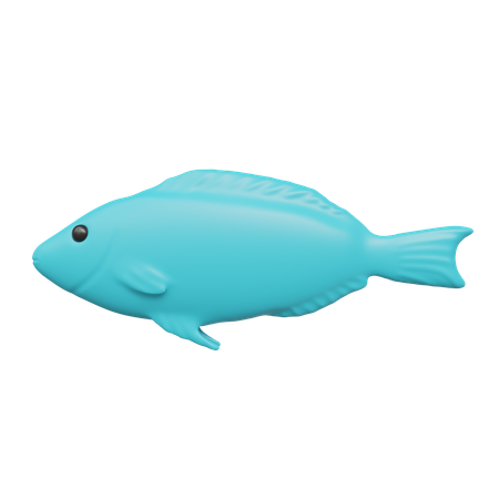 Fish  3D Icon