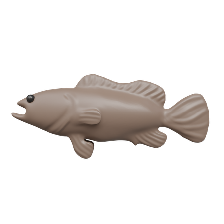 Fish  3D Icon