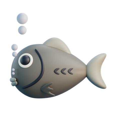 Fish  3D Icon