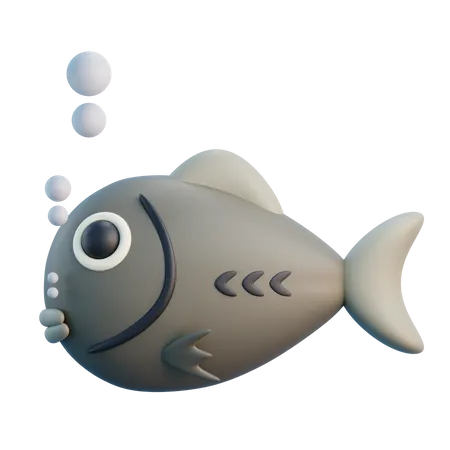 Fish  3D Icon