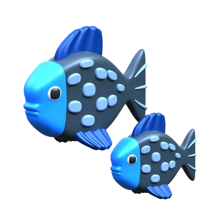 Fish  3D Icon