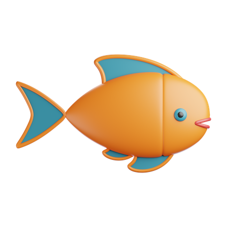 Fish  3D Icon