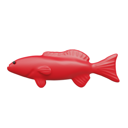 Fish  3D Icon