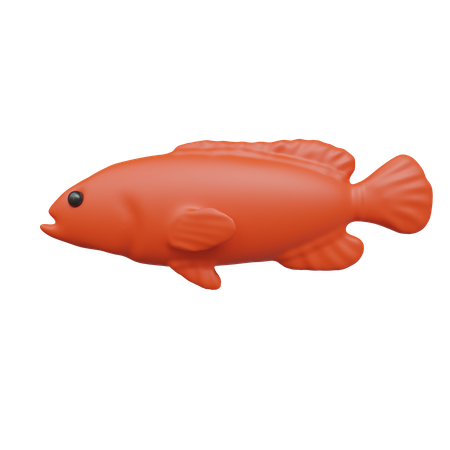 Fish  3D Icon