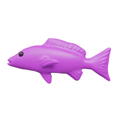 Fish  3D Icon