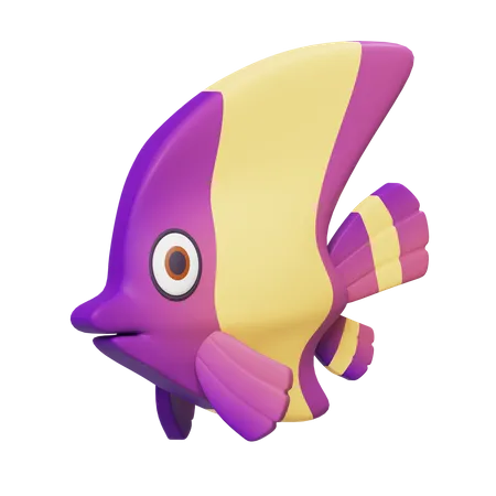 Fish  3D Icon