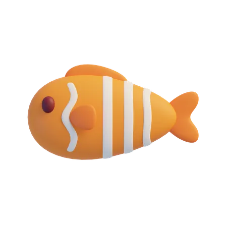 Fish  3D Icon