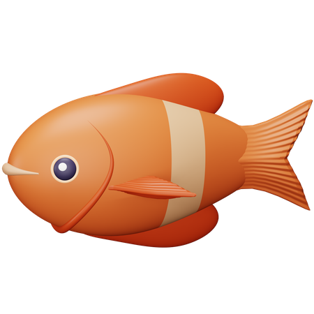 Fish  3D Icon