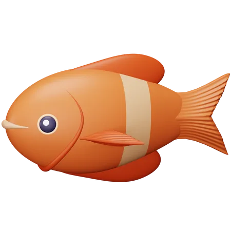 Fish  3D Icon