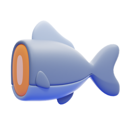 Fish  3D Icon