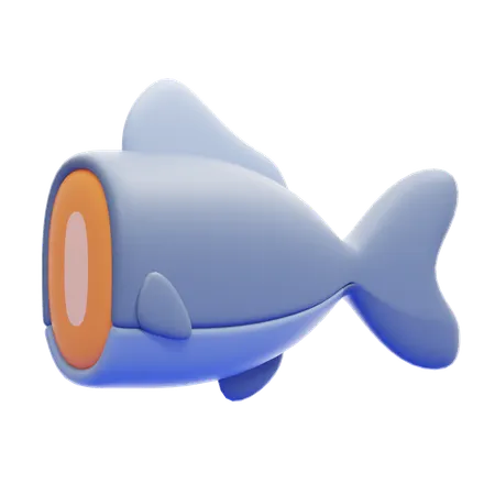 Fish  3D Icon