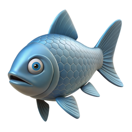 Fish  3D Icon