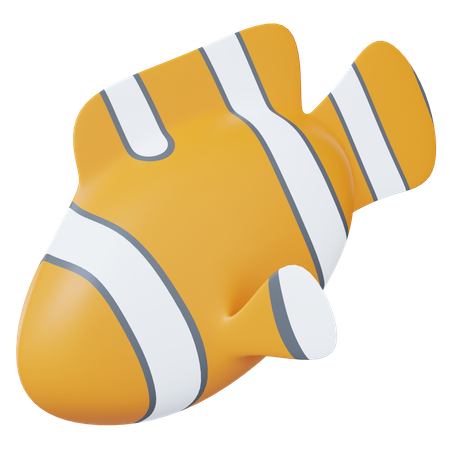 Fish  3D Icon