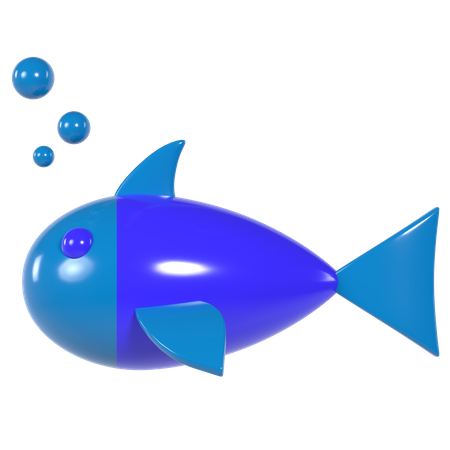 Fish  3D Illustration