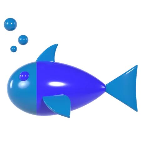 Fish  3D Illustration