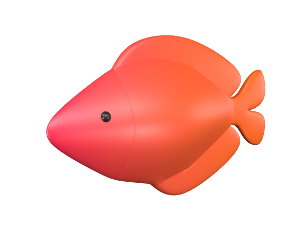 Fish  3D Illustration