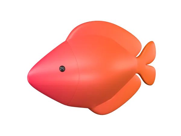 Fish  3D Illustration