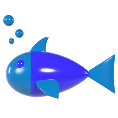 Fish 3D Illustration
