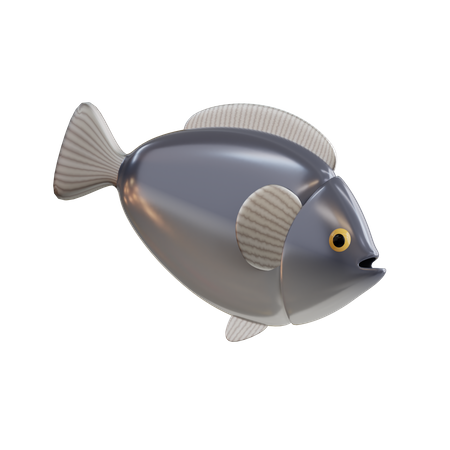 Fish  3D Icon