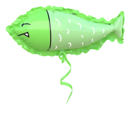 Fish Balloon  3D Icon