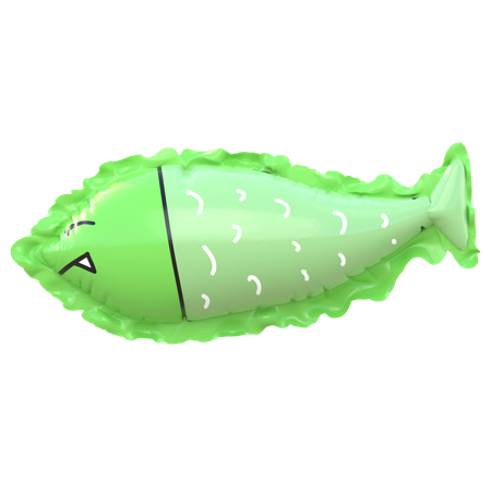 Fish Balloon  3D Icon