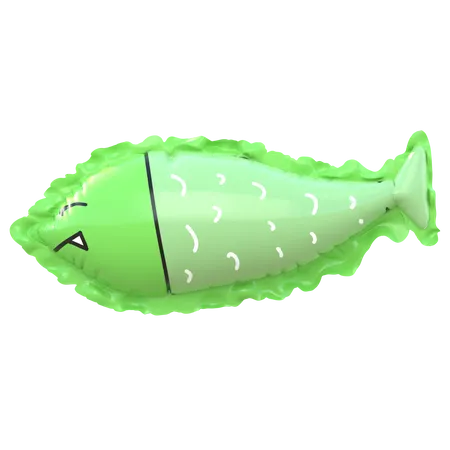 Fish Balloon  3D Icon