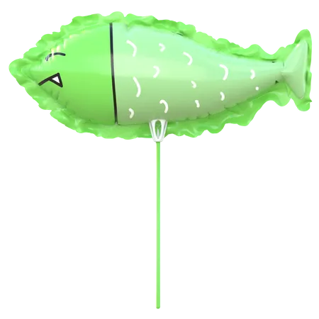 Fish Balloon  3D Icon