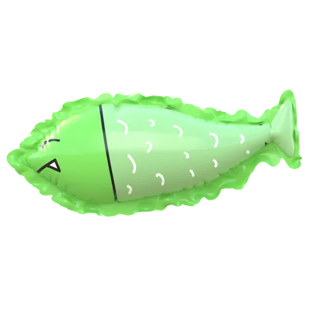 Fish Balloon 3D Icon