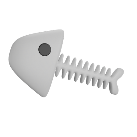 Fish Bone  3D Icon