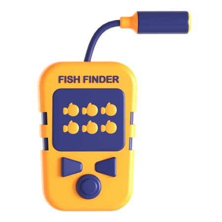 Fish Finder  3D Icon