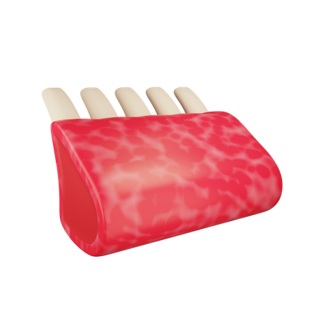 Fish Ribs  3D Icon