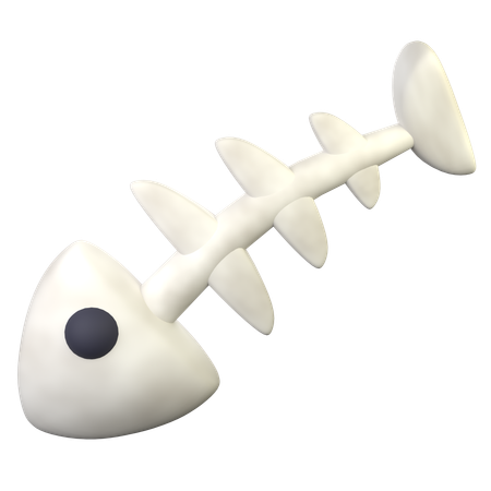 Fishbone  3D Icon