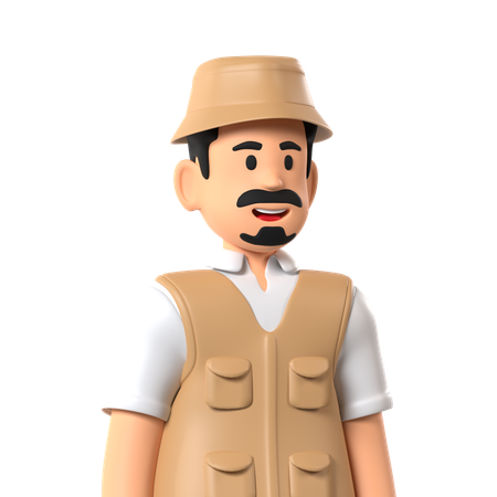 Fisher  3D Icon