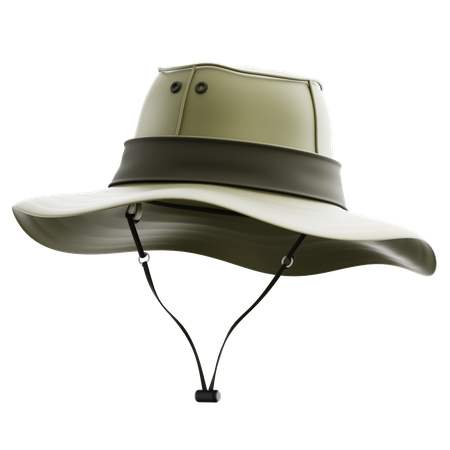 Fisherman Hat  3D Icon