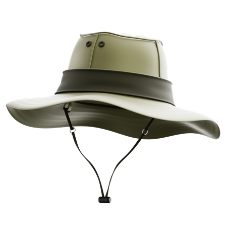 Fisherman Hat  3D Icon