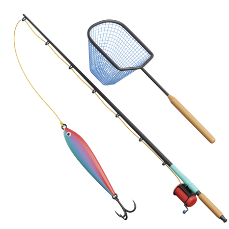 Fishing  3D Icon