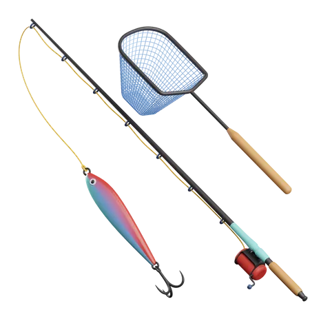 Fishing  3D Icon