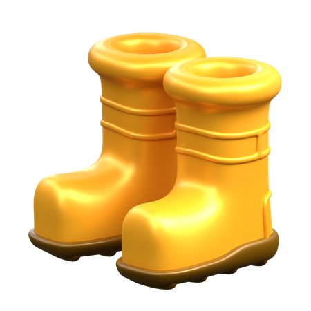 Fishing Boots  3D Icon