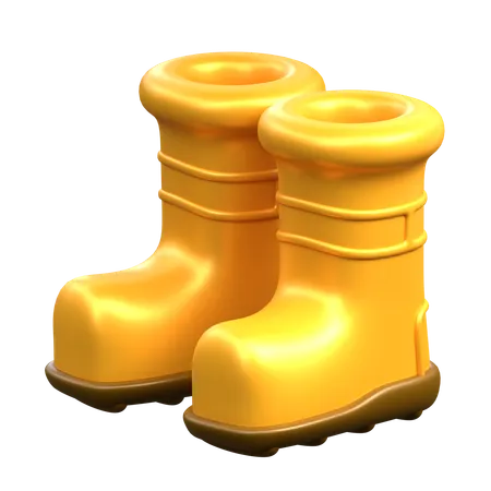 Fishing Boots  3D Icon