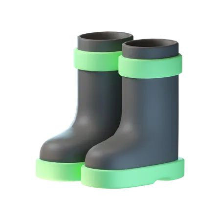 Fishing Boots  3D Icon
