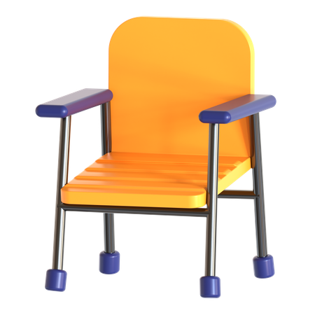 Fishing Chair  3D Icon