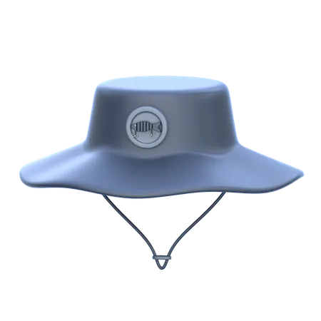 Fishing Hat  3D Icon