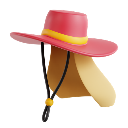 Fishing Hat 3D Icon download in PNG, OBJ or Blend format