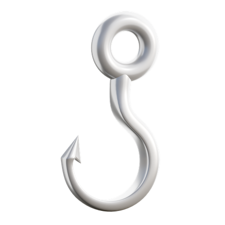 Fishing Hook  3D Icon