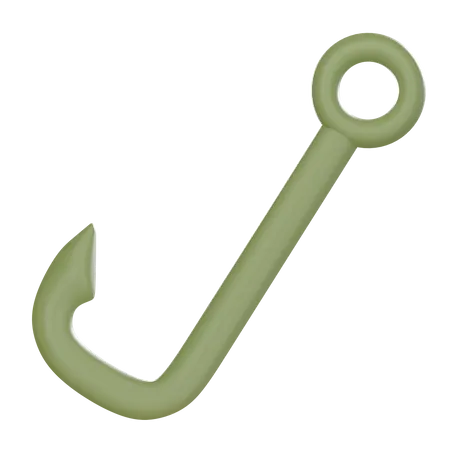 Fishing Hook  3D Icon