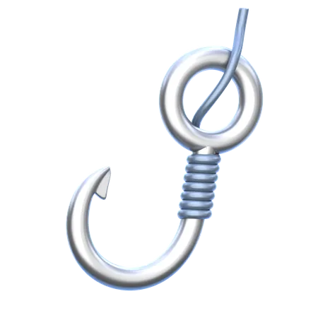 Fishing Hook  3D Icon